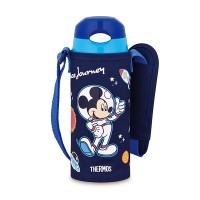 Thermos Vacuum Insulated Straw Bottle 400ml - Mickey
